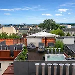 Apartment Old Town With Private Rooftop Jacuzzi And The Sky Views ! Balcony Ac Wifi Parking Krakow
